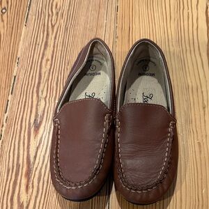 FootMates Rich Brown Kids Loafers